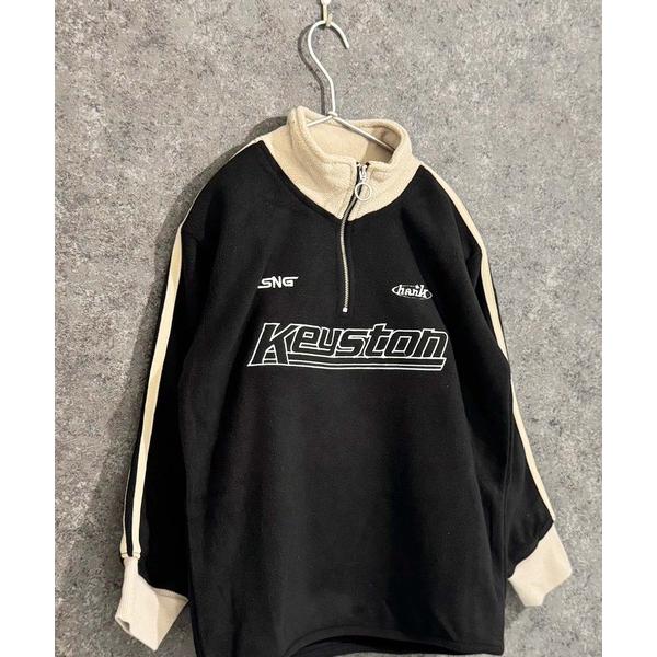 トレーナー  フリース　ハーフZIP　BIG　GAMEトレーナー キッズ 子供服 男の子 女の子