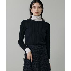 ニット セーター ホールガーメント リブタートルニット「Cuoo」 レディース