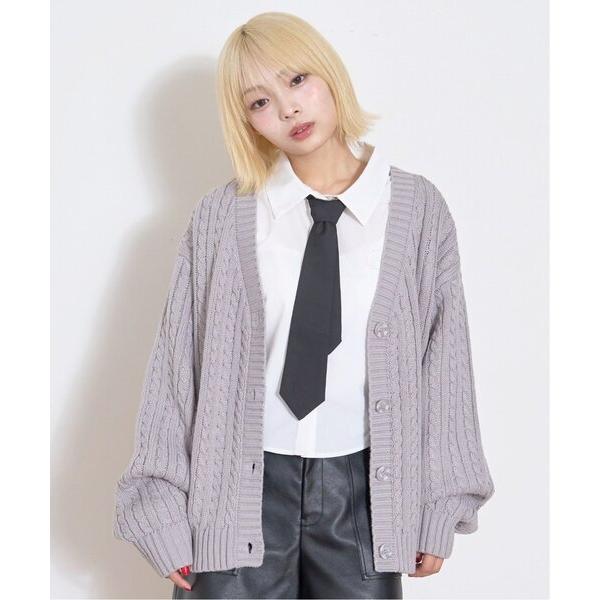 カーディガン  「GOODPRICE」ケーブルニットカーディガン キッズ 子供服 女の子