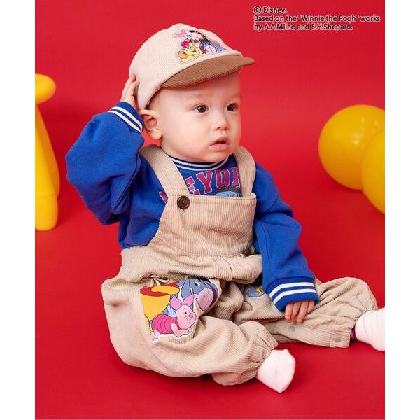 ベビー 「リンク」ディズニーキャラクター くまのプーさん/ベビーサロペット