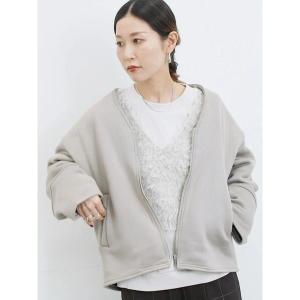 ブルゾン アウター 「マシンウォッシャブル」マルチスタイルボンディングブルゾン レディース