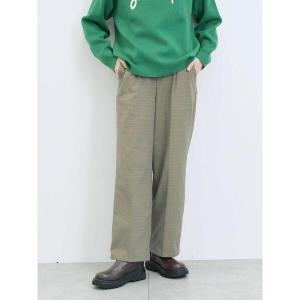 パンツ 「吸湿発熱」マルチスタイルストレートパンツ レディース