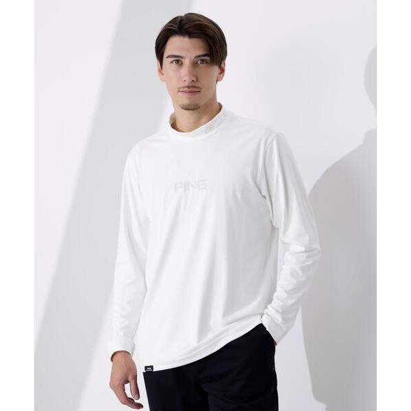 tシャツ 「PING APPAREL」トリコット長袖ハイネックカットソー 「PERFORMANCE」...