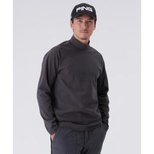 tシャツ 「PING APPAREL」サーモソーラ―バックカノコ長袖ハイネックカットソー 「PERFORMANCE」 (MENS) メンズ