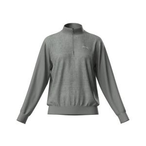 tシャツ 「PING APPAREL」キルトジャガードハーフジップカットソー 「LADIES LINE」 (LADIES) レディース