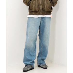 ジーンズ 「NEO BLUE/ネオブルー」 Tinted Fade Medium Blue Baggy Jeans/バギーデニム ジーンズ フェード加