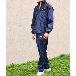 セットアップ 「K-SWISS/ケースイス」タフタ裏トリコットセットアップ/SET UP ジャージ 上下セット ジップアップ 長袖 スポーツ カジュア