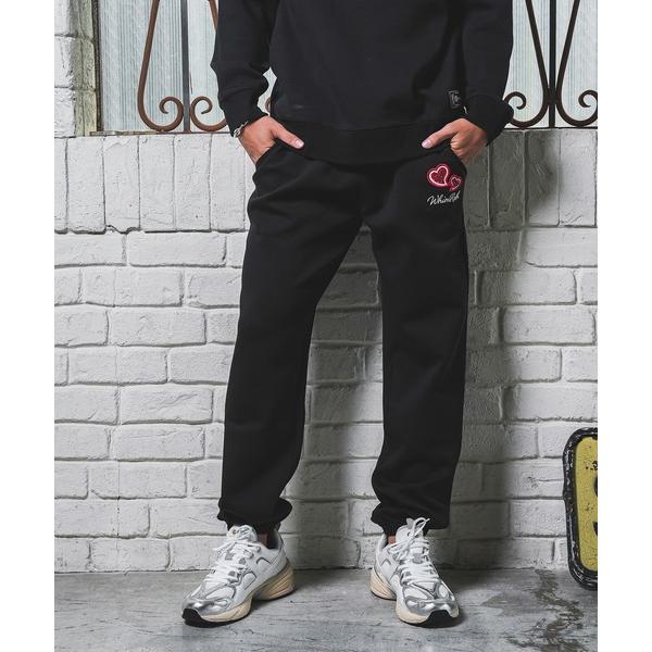 スウェットパンツ ジャージ W/Rハートロゴスウェットパンツ メンズ