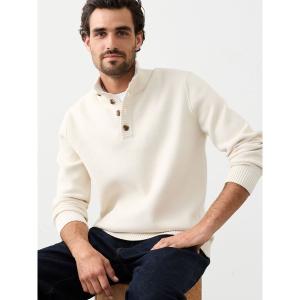 セーター ニット BANANA REPUBLIC FACTORY STORE　　ボタンモックネックセーター メンズ