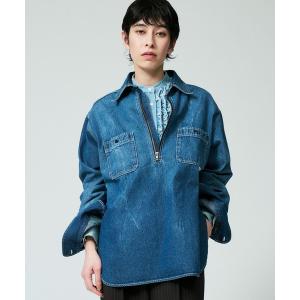 シャツ 「UNION HERCULES MADE」ハーフZIPシャツ メンズ レディース