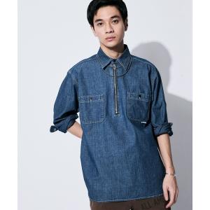 シャツ 「UNION HERCULES MADE」ハーフZIPシャツ メンズ レディース