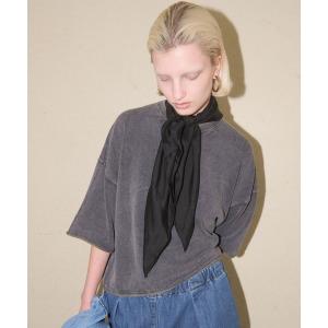 ニット セーター ドライコットンピグメントニットTシャツ レディース