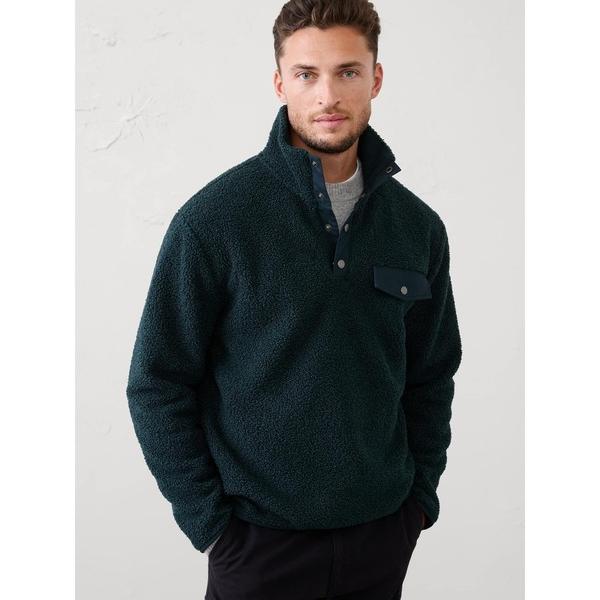 トレーナー スウェット BANANA REPUBLIC FACTORY STORE　　シェルパ クォ...