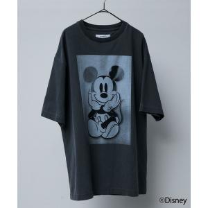 tシャツ MICKEY MOUSE / Photo like Print Tシャツ メンズ レディース