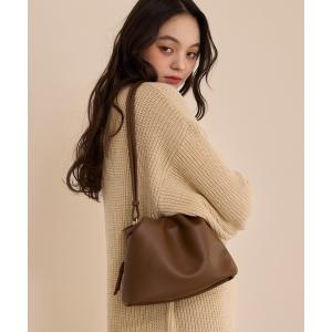 ショルダーバッグ バッグ nuance gather shoulder bag/ニュアンスギャザーショルダーバッグ レディース