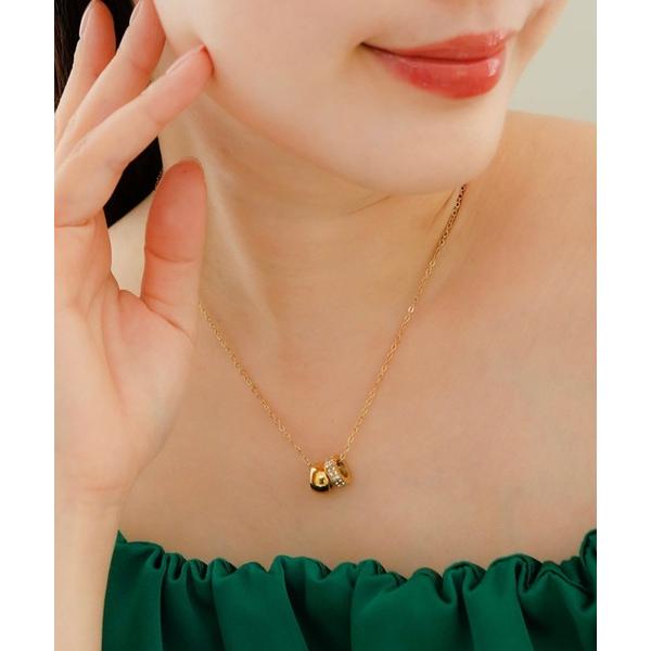 ネックレス JewCas JCQダブルリングネックレス 「JCQ0200」 レディース メンズ