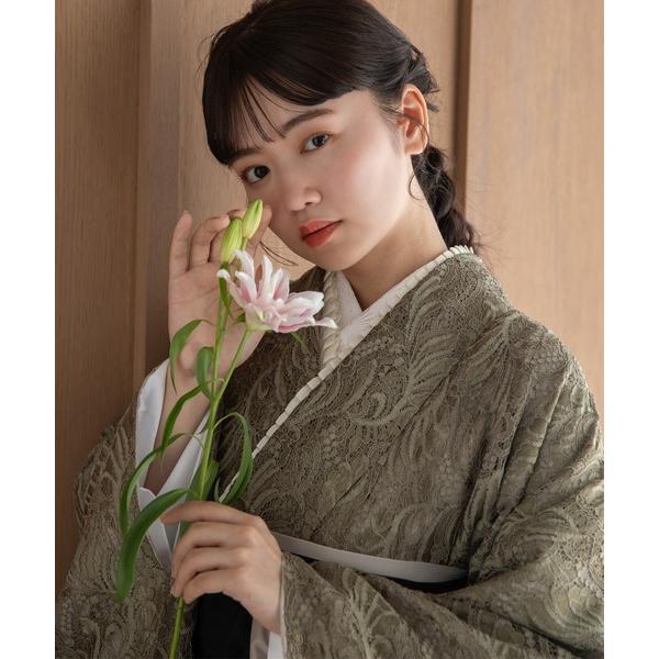 着物 こだわり袴3点セット-レース- レディース