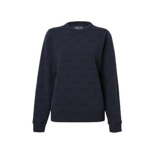 ニット セーター ZOYアイレット天竺プレーティング長袖セーター レディース