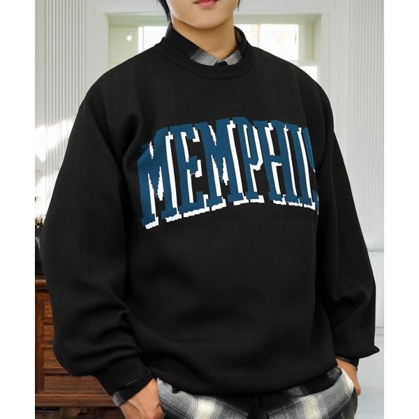 セーター ニット 映える主役級トップス アートデザイン ニット ボリューム袖 メンズ レディース