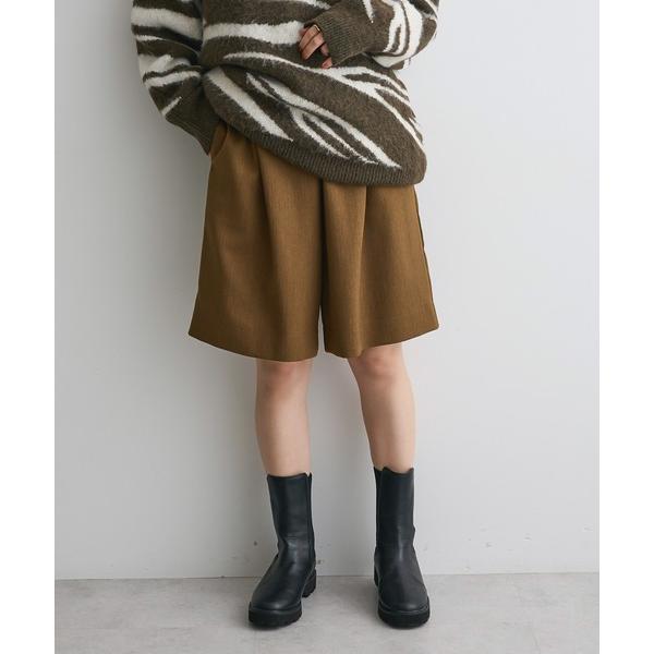 パンツ ウエストコードハーフパンツ レディース