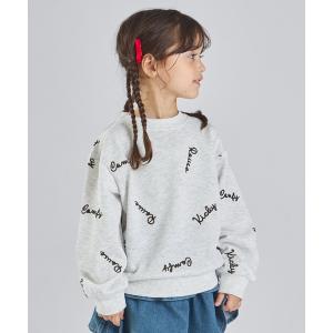 トレーナー 「まいにちスウェット」ガールズ 総柄...の商品画像