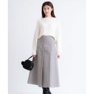 NOELA（ノエラ） 【販路限定カラーあり】チェーンブレードニット