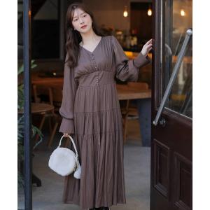 NOELA（ノエラ） ワンピース 「15周年」ツイードチュールドッキング