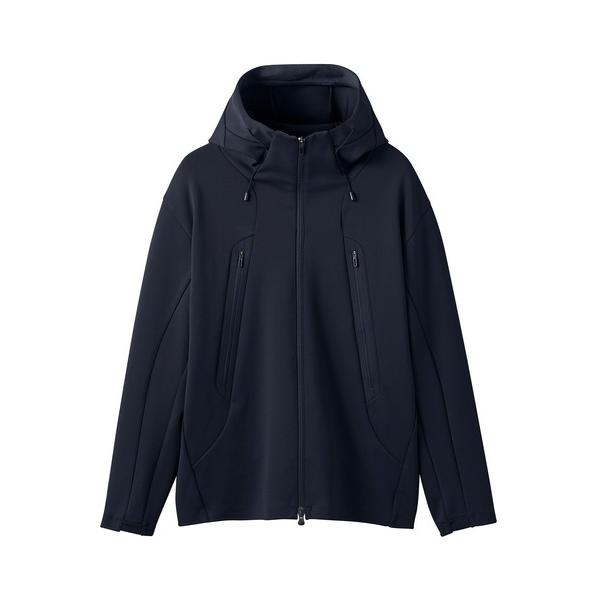 「DESCENTE ALLTERRAIN」 マウンテンパーカー X-LARGE ネイビー メンズ