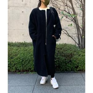 「PIPING HOT FUTURE」 コート MEDIUM ブラック レディース