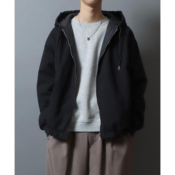 ブルゾン アウター Reversible Short Hooded Jacket/リバーシブル ショ...