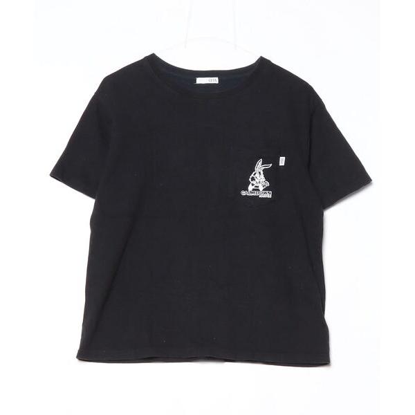 「GYDA」 半袖Tシャツ FREE ブラック レディース