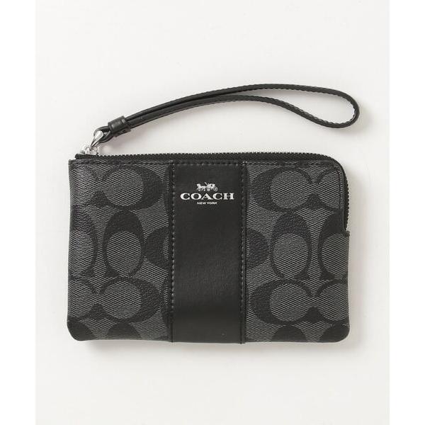 「COACH」 ポーチ - グレー レディース