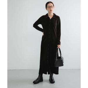 Dessin（デッサン） 【洗える】ウエーブプリントコットンワンピース