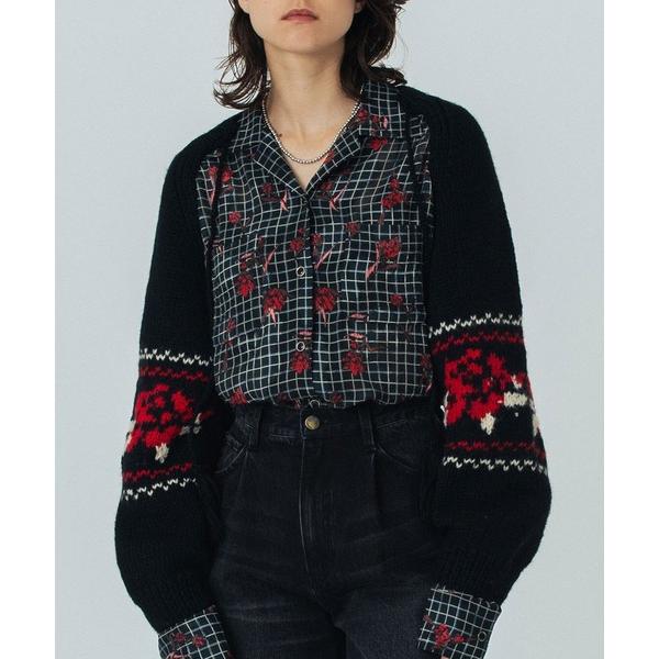 カーディガン (mag.by c)NEPAL KNIT BOLERO レディース