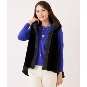 TO BE CHIC（トゥー ビー シック） ベスト ジレ マットストレッチ