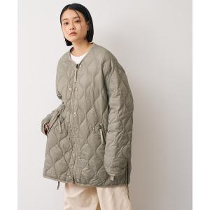 ダウンコート ダウンジャケット 「WEB限定」「TAION」ミリタリー M65 ライナーWジップ ダウンジャケット レディース