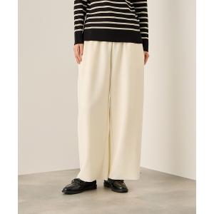 パンツ カットジョーゼットイージーワイドパンツ「手洗い可能」 レディース