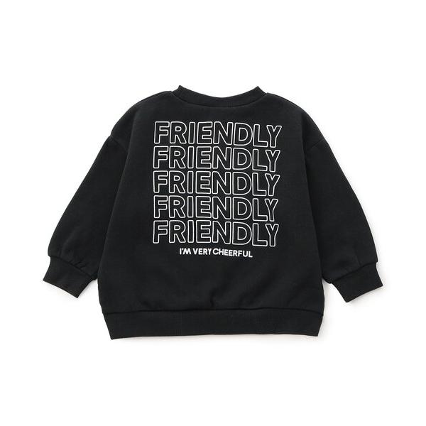 トレーナー  「WEB限定/あったか」裏起毛ロゴトレーナー_ジュニア対応 キッズ 子供服 男の子 女...