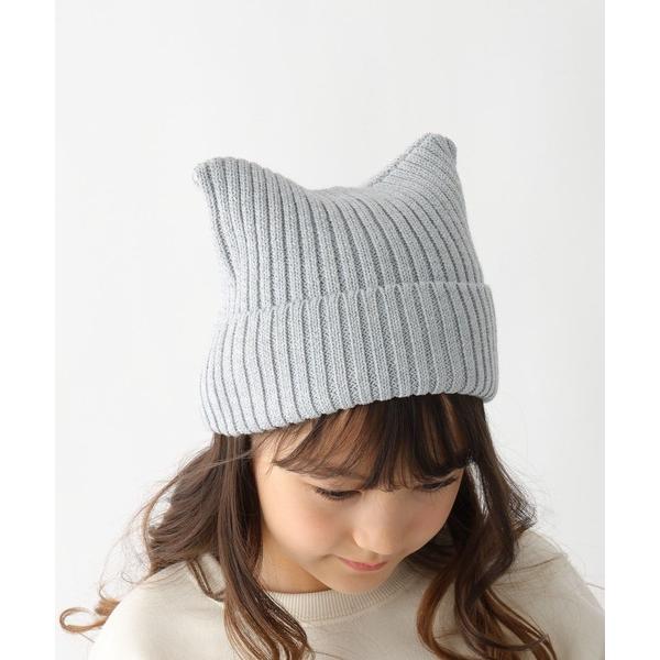 ニット帽 ニットキャップ ラメ猫耳ワッチ/599736 キッズ 子供 女の子
