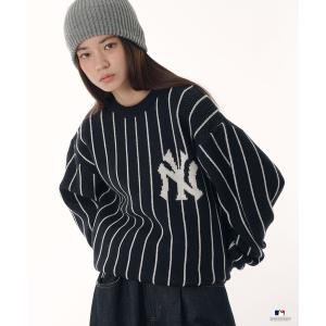 セーター ニット Perushu × MLB ジャガードニット メンズ レディース