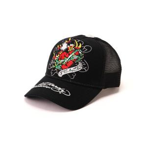 Ed Hardy（エド・ハーディー） メッシュキャップ キャップ 帽子 Ed