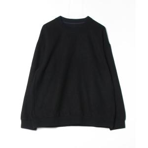 セーター ニット 破れ織ウールストレッチプルオーバー メンズ レディース