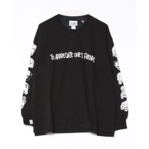 tシャツ gym master/ジムマスター　7.4oz friends ビッグロンTEE メンズ レディース