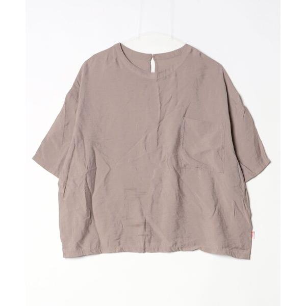 「Java」 半袖ブラウス X-LARGE グレー レディース