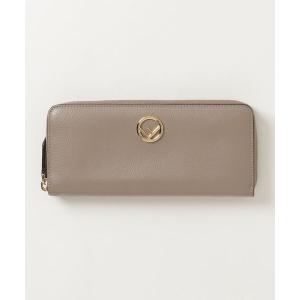 「FENDI」 エフイズ 長財布 - ベージュ レディース
