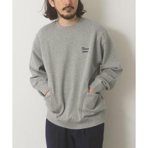 メンズ サイドストレージ裏毛スウェット