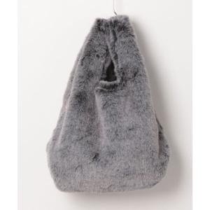 トートバッグ もこもこエコファートートバッグ レディース