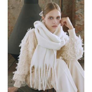マフラー ストール フリンジストール レディース