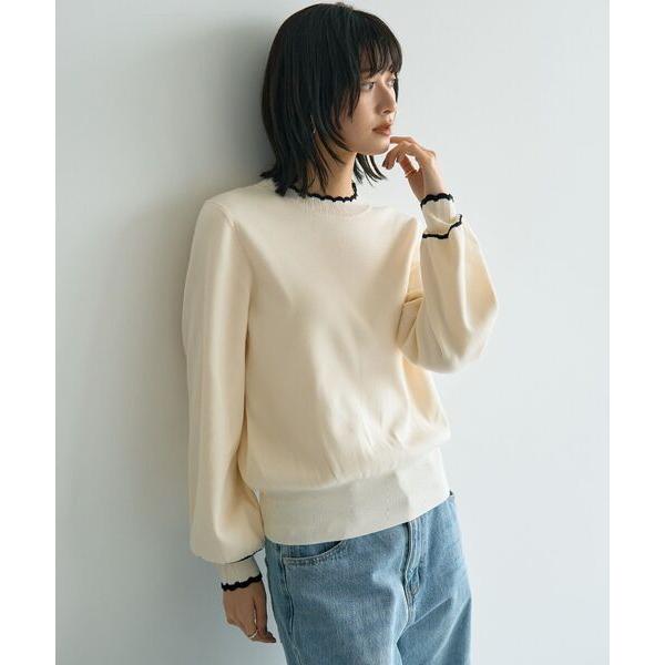 ニット セーター スカラップニット レディース