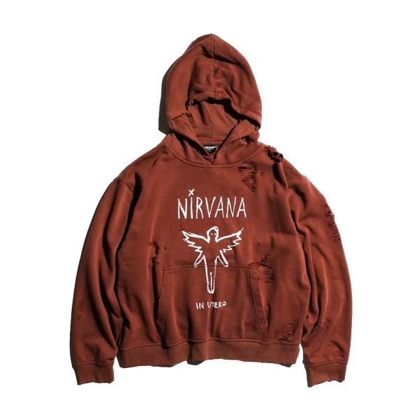 パーカー THRIFTY LOOK スリフティルック / WORN-OUT BAND HOODIE ...